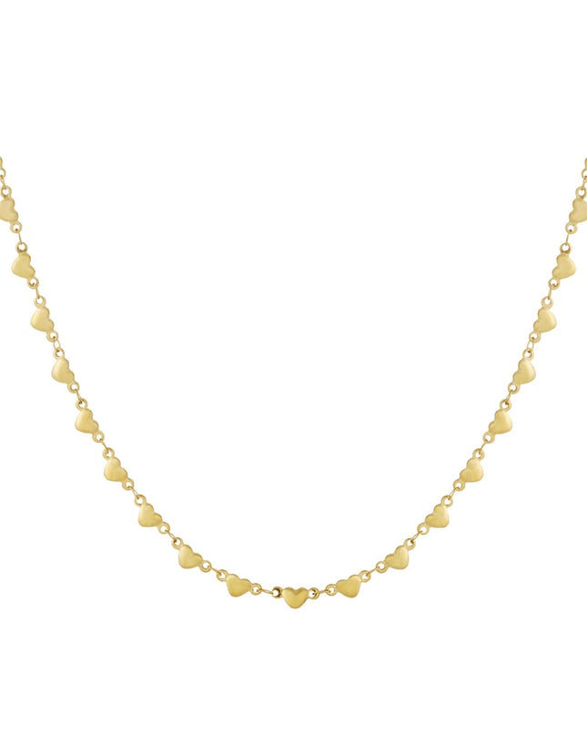 Multi heart ketting