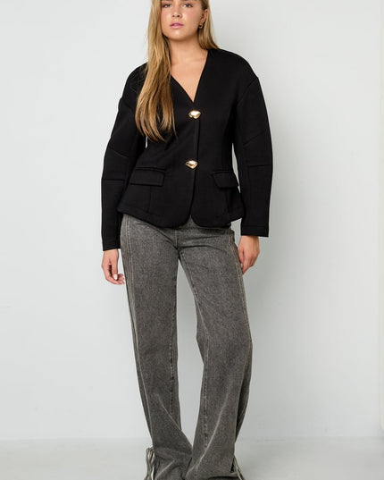 Polyester fiber (polyester) Ladies' suit set Solid color Elegant Fall/Winter  Clothes